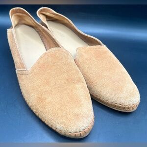 Soludos Tan Loafers Slip-On Shoes, Size: 8-1/2, Women’s